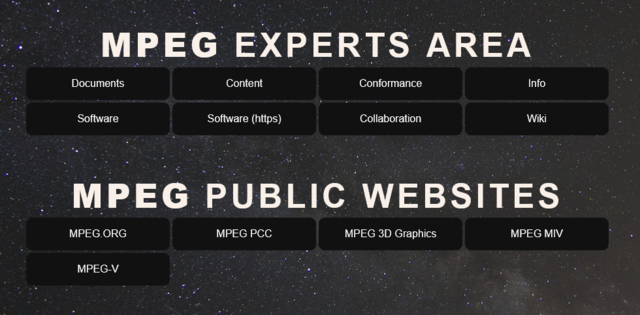 Mpeg expert - MPEG Wiki